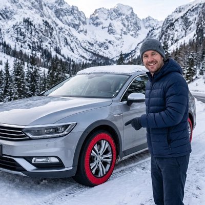 Chaussette neige voiture | Universelle - ROYAUME AUTOMOBILE