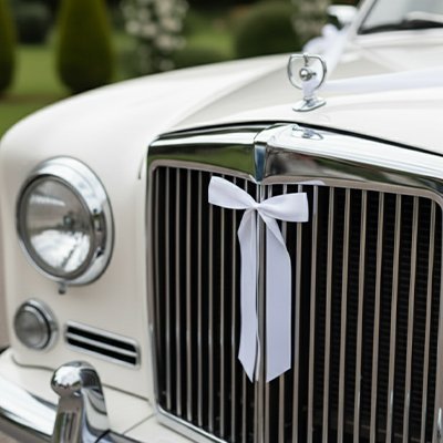Décoration voiture mariage | Élégance Féerique - ROYAUME AUTOMOBILE