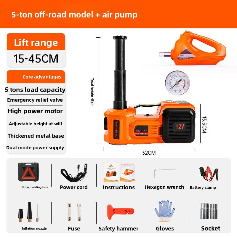 Electric Hydraulic Jack - ROYAUME AUTOMOBILE