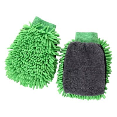 Gant Microfibre - CarShineGlove™ - Vert - ROYAUME AUTOMOBILE