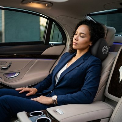 Oreiller de voyage | Ergonomique - ROYAUME AUTOMOBILE