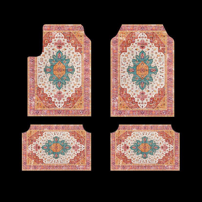 Retro Persian National Wind Foot Mat - ROYAUME AUTOMOBILE