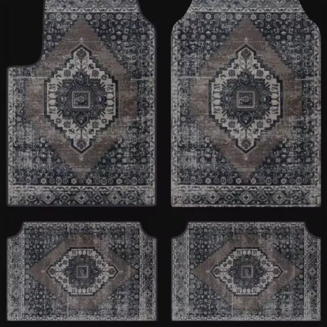 Retro Persian National Wind Foot Mat - ROYAUME AUTOMOBILE