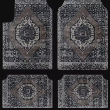 Retro Persian National Wind Foot Mat - ROYAUME AUTOMOBILE