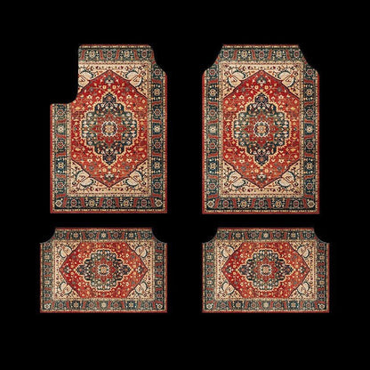 Retro Persian National Wind Foot Mat - ROYAUME AUTOMOBILE