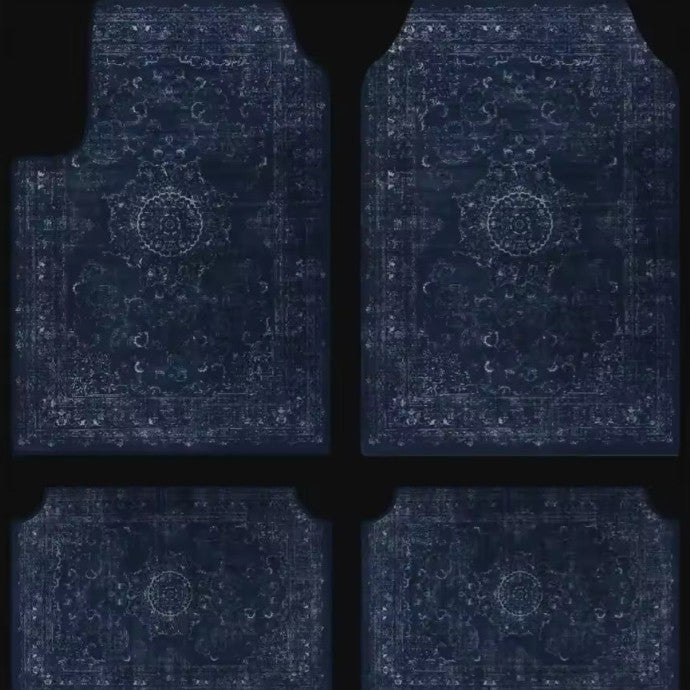Retro Persian National Wind Foot Mat - ROYAUME AUTOMOBILE