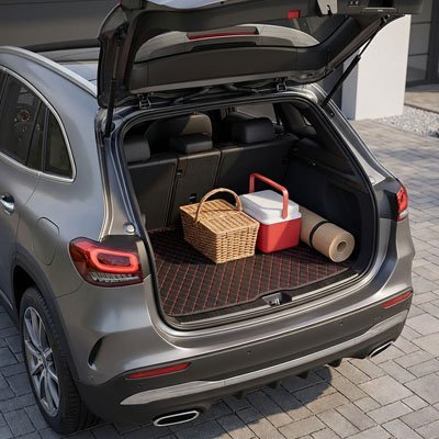 Tapis de coffre voiture | Premium Sur - Mesure - ROYAUME AUTOMOBILE