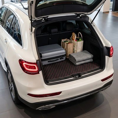 Tapis de coffre voiture | Premium Sur - Mesure - ROYAUME AUTOMOBILE